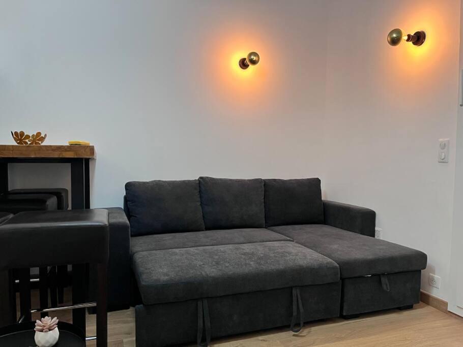Appartement Indep Cosy Avec Jardin Saint-Denis  Esterno foto