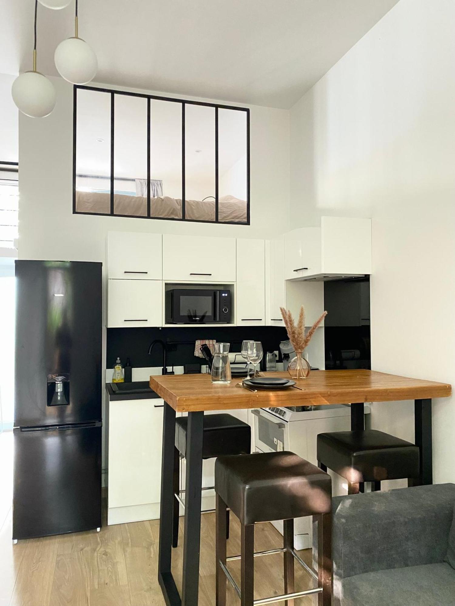 Appartement Indep Cosy Avec Jardin Saint-Denis  Esterno foto